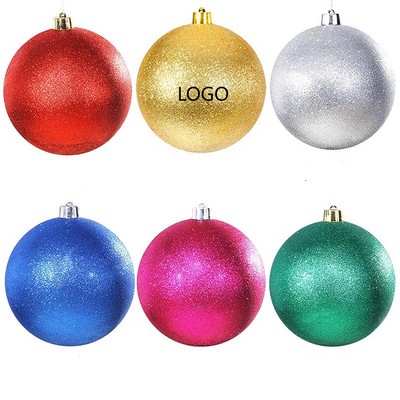Glitter Christmas Tree Decoration Balls