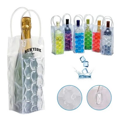 Ice Wine Bag Chiller Cooler With Gel Pack