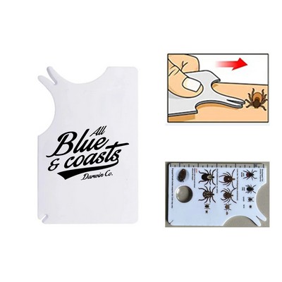 Plastic Tick Removal Card