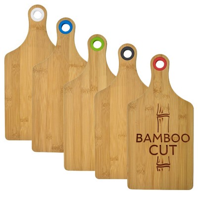 Bamboo Cutting Board with Silicone Ring