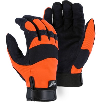 Majestic 2137 Armor Skin? Mechanics Glove with Hi-Viz Knit Back