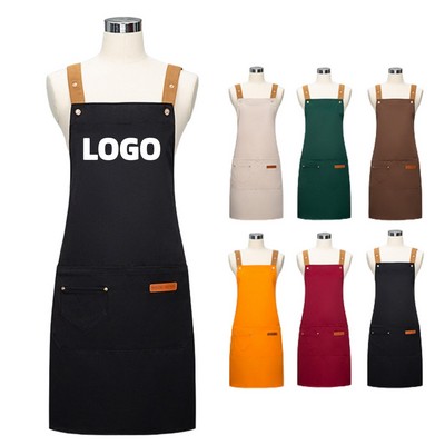 Oil Resistant Polyester Cotton Waist Apron