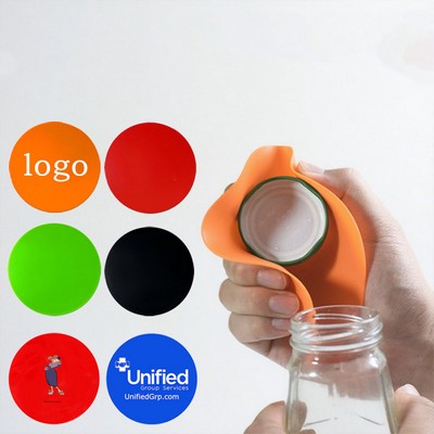 5" Food Grade Silicone Multi Purpose Bottle Opener Coaster Non Slip Heat Resistant Insulating