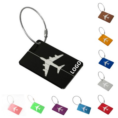 Aluminum Alloy Checked Luggage Tag