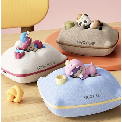 Cute Mini Pillow USB Rechargeable Hand Warmer