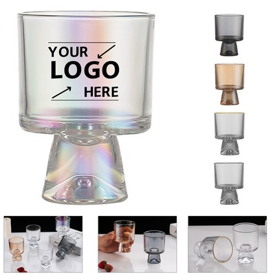 7 Oz. Clear Glass Dessert Cup Durable Drinkware