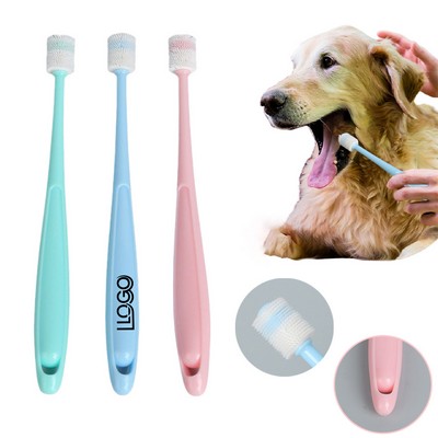 360-Degree Pet Silicone Toothbrush