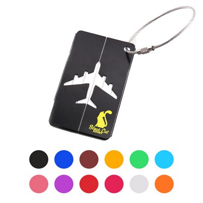 Stylish Metal Travel Luggage Tag