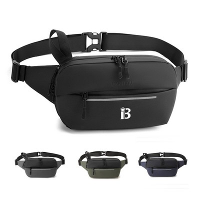 Water Resistant Nylon Sports Chest Bag