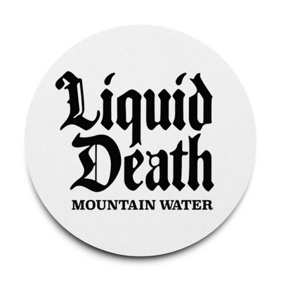 40 pt. Pulpboard Coaster, 3.5" Round