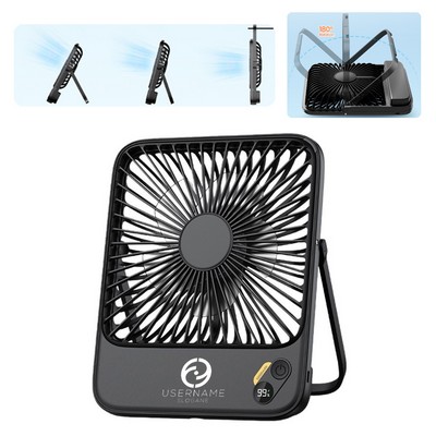 Multifunctional Desktop Fan With Power Bank