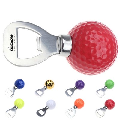 Golf Ball Shaped Bottle Opener