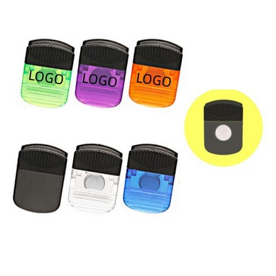 Square Magnetic Memo Clip With Logo