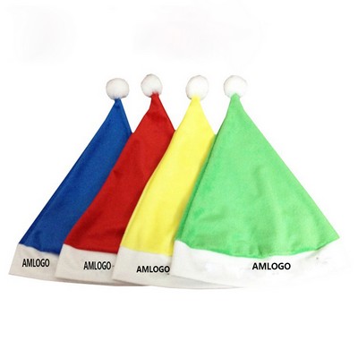 Deluxe Velvet Festive Santa Hat
