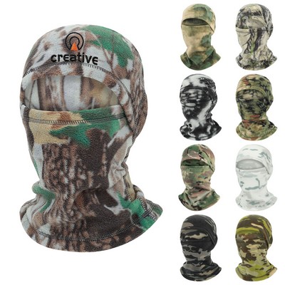 Fleece Beanie with Face Mask
