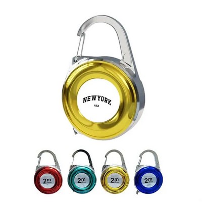 Mini Tape Measure with Carabiner