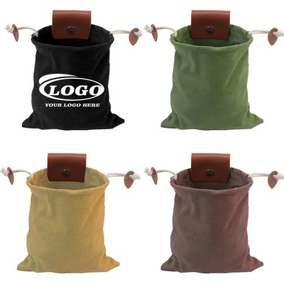 Waxed Canvas Foraging Bag