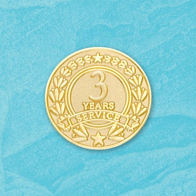 3 Year Stock Service Pin
