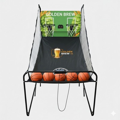 Custom Branded Battle Hoops Basketball Game