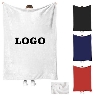 30"W x 40"H Flannel Blanket