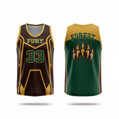 Sublimation Basketball Jersey - 100G