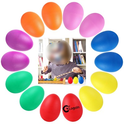 Plastic Egg Shakers Toy