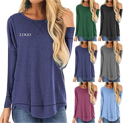 Womens Casual Pullover Shirt