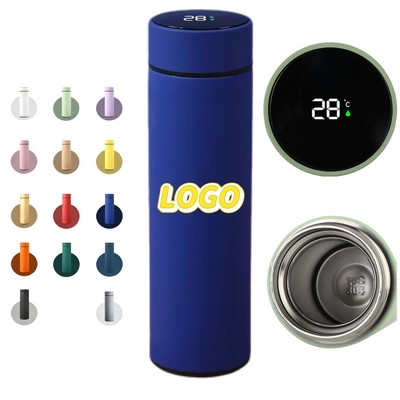 16 Oz. Smart Temperature Display Insulated Tumbler