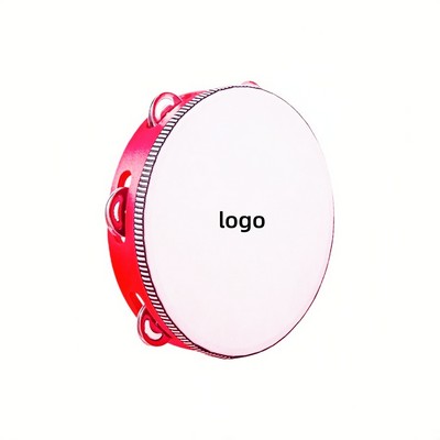 Wooden Tambourine Hand Drum for Kids Music and Movement Education