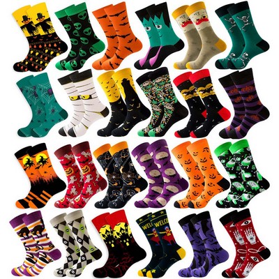 Novelty Pattern Halloween Socks