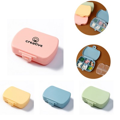 Mini Divided Medicine Box