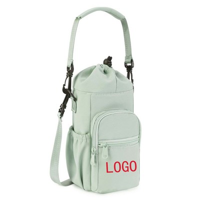 Gym water bottle bag
