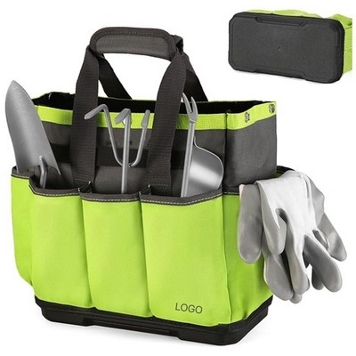Portable Oxford Cloth Garden Tool Bag Garden Pruning Tool Storage Tote
