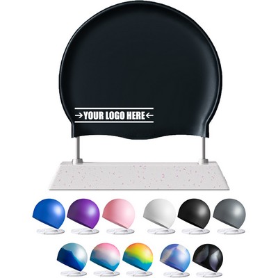 Classic Unisex Soft Silicone Swim Cap