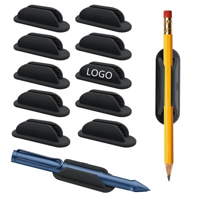 Adhesive Silicone Pencil Holders for Desk
