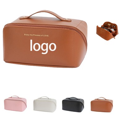 Large Capacity Leather Bag