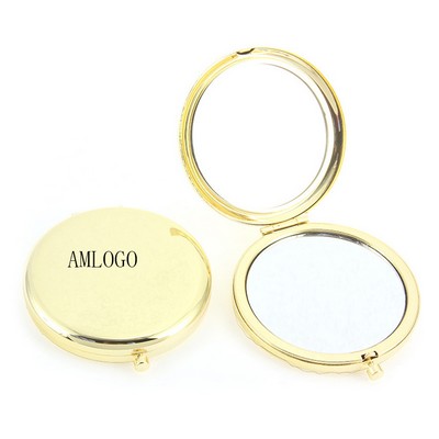 Custom Engraved Round Compact Mirrors in Bulk