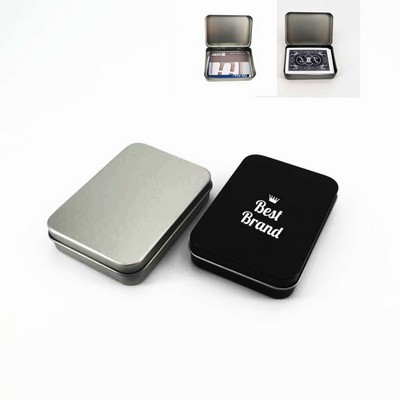 Playing Card Tin Bank Card Credit Card Game Tin Storage Box