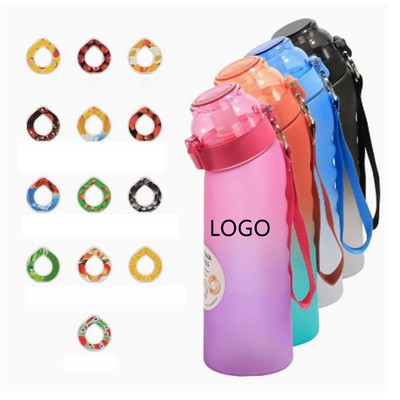 800ML Crooked Neck Fragrance Ring Large Capacity Straw Water Cup