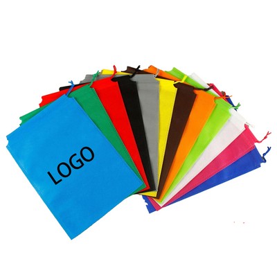 Dustproof Non-Woven Drawstring Bag for Shoes Toys