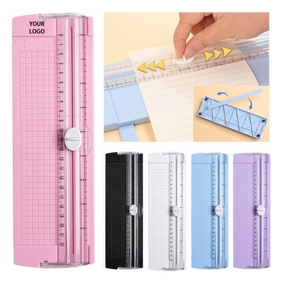 Portable Safety Blade Plastic Paper Trimmer