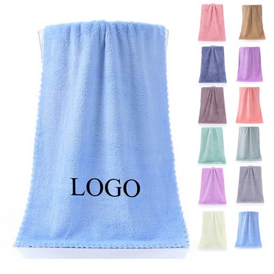 Coral Fleece Face Towel