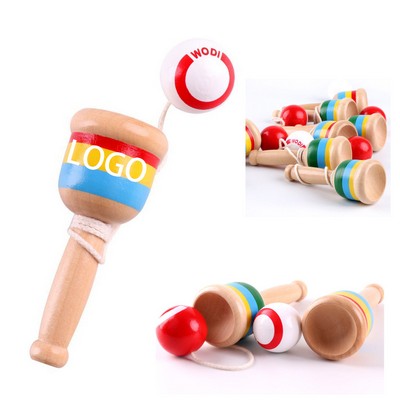 Wooden Cup Catch Ball Game Set