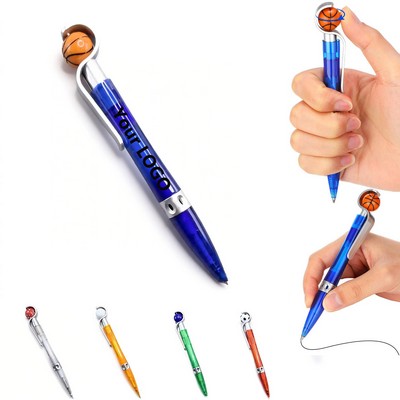 Novelty Basketball-Themed Sports Ballpoint Pen