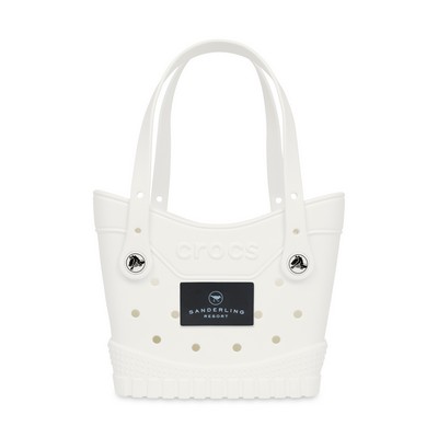 Crocs™ Classic Small Tote - White-Black