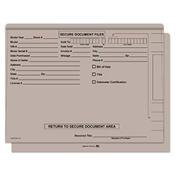 FileRight™ Gray Color Code Deal Jacket Folder
