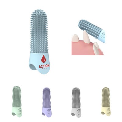 Silicone Pet Finger Toothbrush