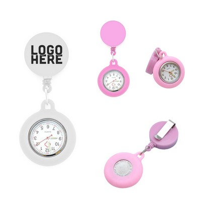 Silicone Nurse Pocket Watch