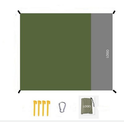 Ultimate Portable Nylon Pocket Picnic Mat Waterproof & Sand-Proof Foldable Outdoor Blanket