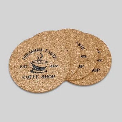 Custom Cork Coaster - Rectangle - 3.5" x 5"